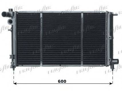 Радиатор, охлаждение двигателя 0108.2066 FRIGAIR