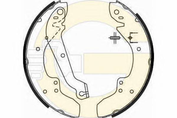 Комплект тормозных колодок 5161671 GIRLING