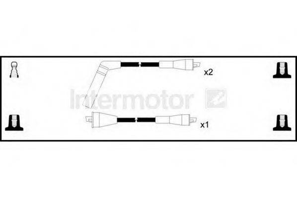 Комплект проводов зажигания 76045 STANDARD