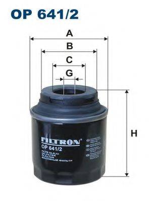 Фильтр масляный OP641/2 FILTRON