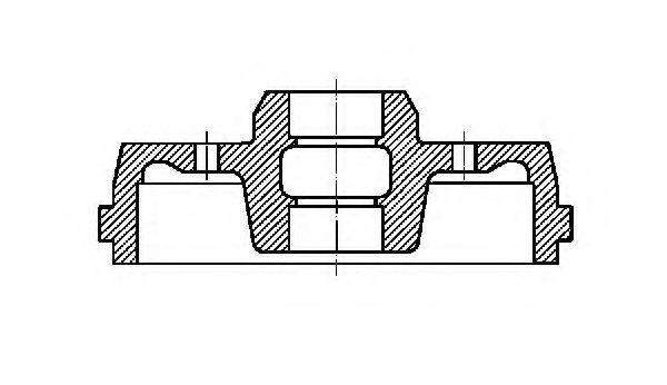 Тормозный барабан BDR626 QUINTON HAZELL