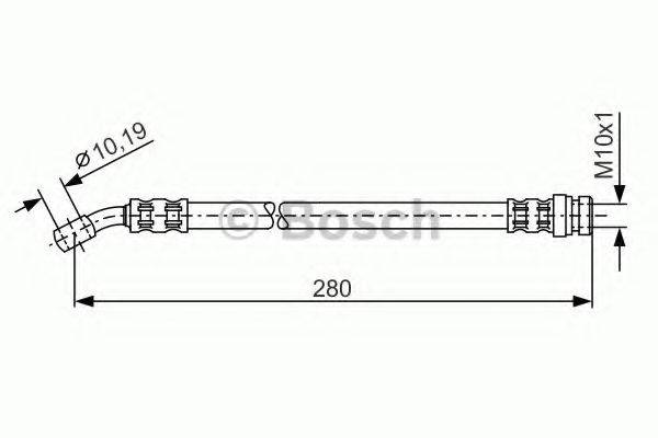 Тормозной шланг 1 987 476 772 BOSCH