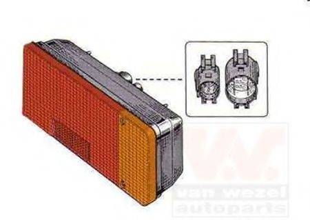 Задний фонарь 1650925 VAN WEZEL