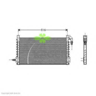 Конденсатор, кондиционер 94-5371 KAGER
