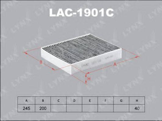 Фильтр салонный LAC-1901C LYNXauto