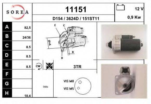 Стартер 11151 EAI