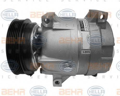 Компрессор, кондиционер 8FK 351 134-431 HELLA