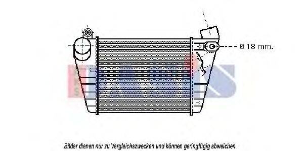 Интеркулер 487170N AKS DASIS