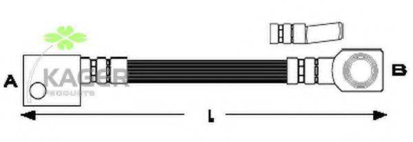 Тормозной шланг 38-0518 KAGER