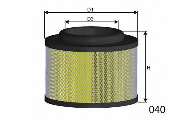 Фильтр воздушный R883 MISFAT