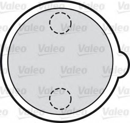 Комплект тормозных колодок 540040 VALEO