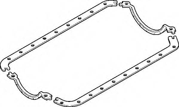 Комплект прокладок, масляный поддон 692.090 ELRING