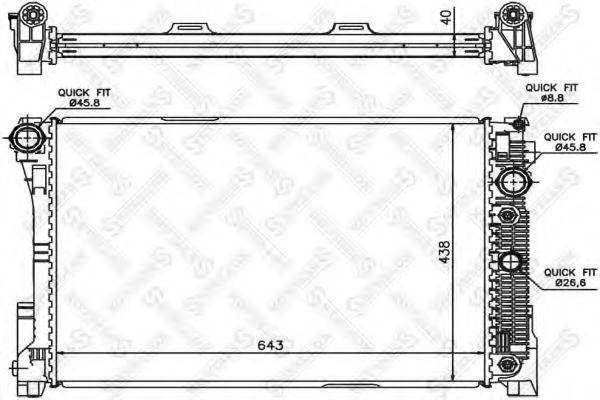 Теплообменник 10-26555-SX STELLOX