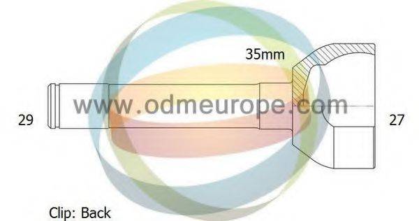 Шарнирный комплект, приводной вал 12-060145 ODM-MULTIPARTS