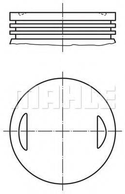 Поршень 503 29 00 MAHLE ORIGINAL