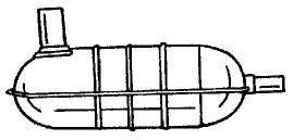 Предглушитель выхлопных газов