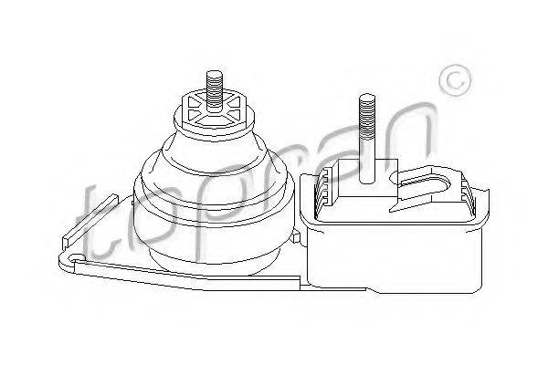 Подвеска, двигатель 110 175 TOPRAN