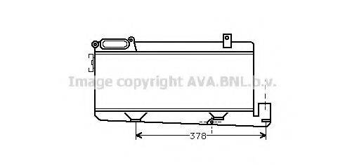 Интеркулер CN4083 AVA QUALITY COOLING