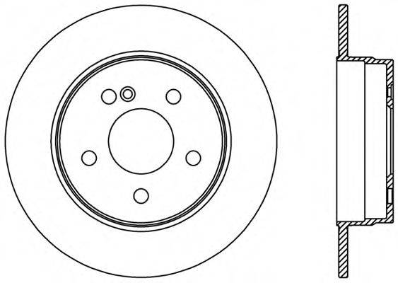 Тормозной диск BDR2394.10 OPEN PARTS