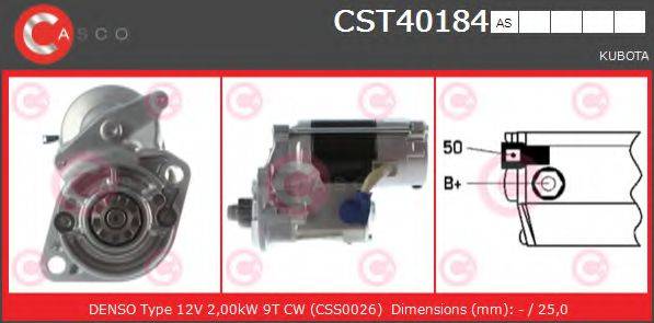 Стартер CST40184AS CASCO