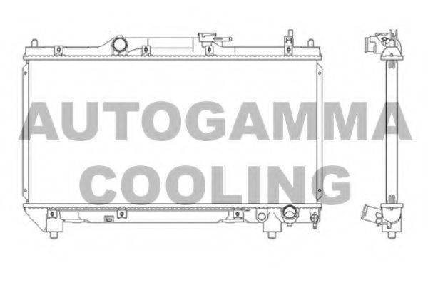 Теплообменник 102350 AUTOGAMMA