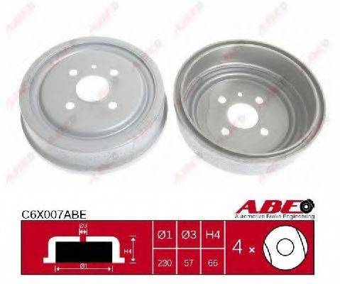 Тормозной барабан C6X007ABE ABE