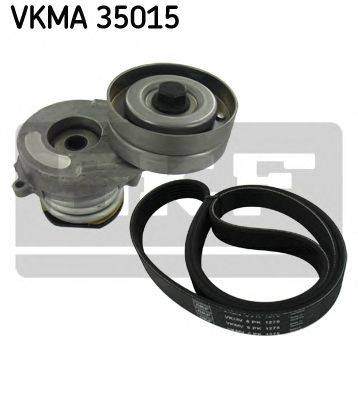 Поликлиновой ременный комплект VKMA 35015 SKF