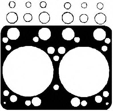 Прокладка, головка цилиндра WG1085156 WILMINK GROUP