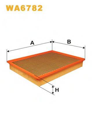 Фильтр воздушный WA6782 WIX FILTERS