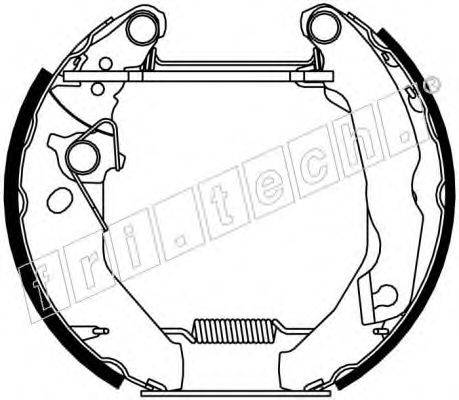 Комплект тормозных колодок 16136 fri.tech.