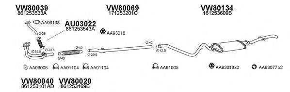 Глушитель 800235 VENEPORTE