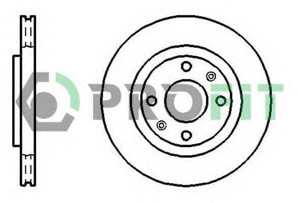 Тормозной диск 5010-1140 PROFIT