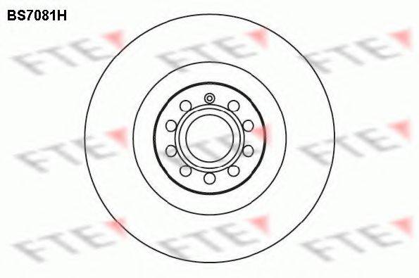 Тормозной диск BS7081H FTE