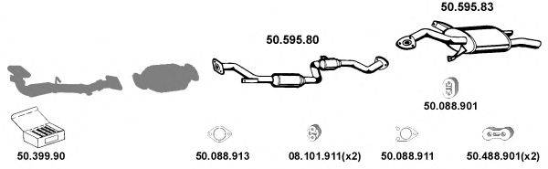 Система выпуска ОГ 502005 EBERSPACHER
