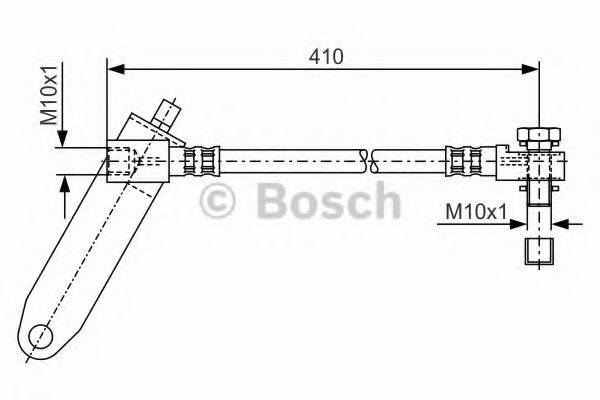 Тормозной шланг 1 987 481 047 BOSCH