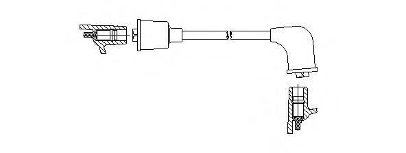 Провод зажигания 396/25 BREMI