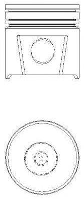 Поршень 87-123700-30 NURAL
