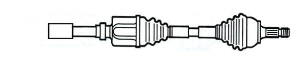 Приводной вал 5524 CEVAM