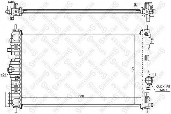 Теплообменник 10-26024-SX STELLOX