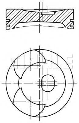 Поршень 56 11888 0 PERFECT CIRCLE