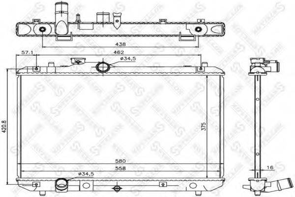 Теплообменник 10-26761-SX STELLOX