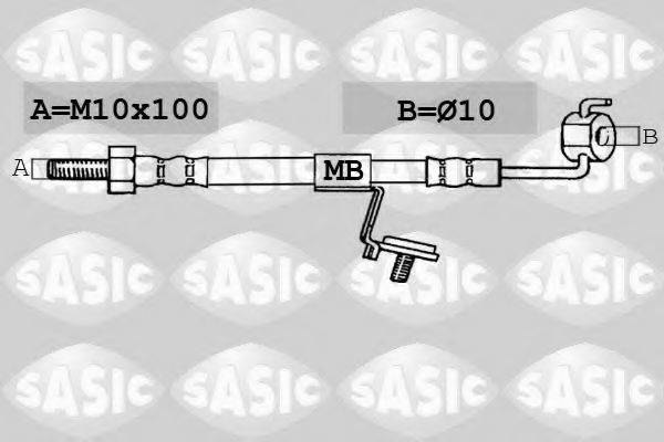 Тормозной шланг SBH6329 SASIC