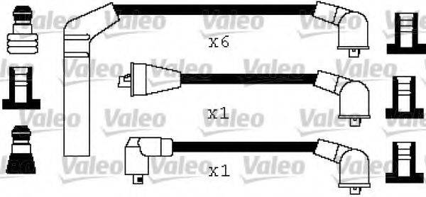 Комплект проводов зажигания 346544 VALEO