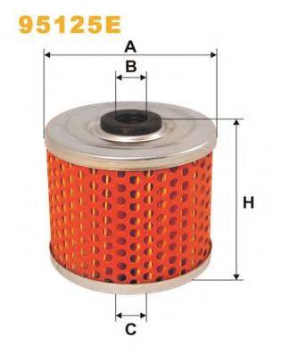 Фильтр топливный 95125E WIX FILTERS