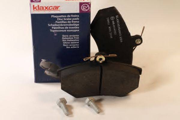 Комплект тормозных колодок, дисковый тормоз 24841z KLAXCAR FRANCE