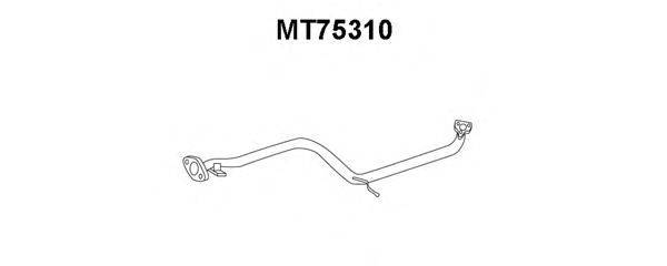 Труба выхлопного газа MT75310 VENEPORTE