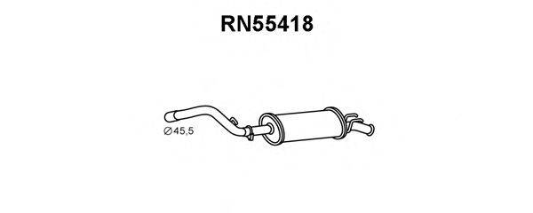 Глушитель выхлопных газов конечный RN55418 VENEPORTE