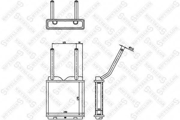 Теплообменник 10-35010-SX STELLOX