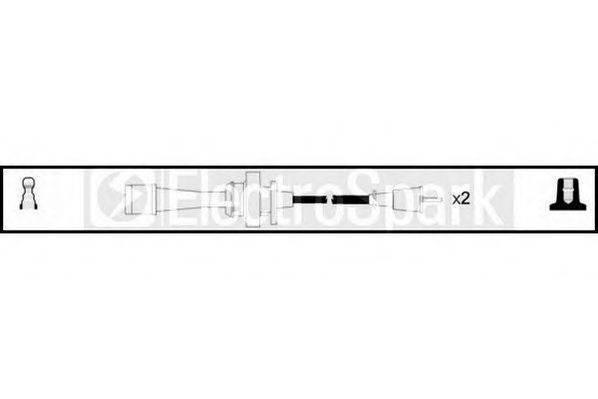 Комплект проводов зажигания OEK781 STANDARD