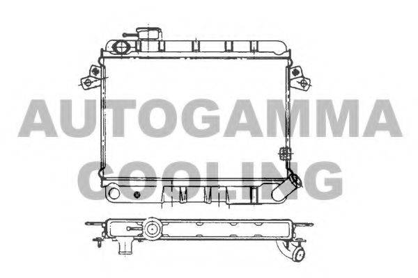 Теплообменник 100254 AUTOGAMMA